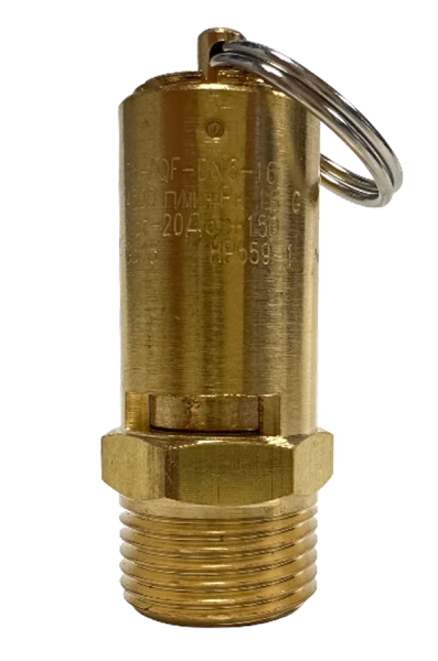 Клапан предохранительный с кольцом 3/8"