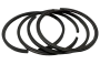 Комплект колец поршневых LT100, d 55 mm